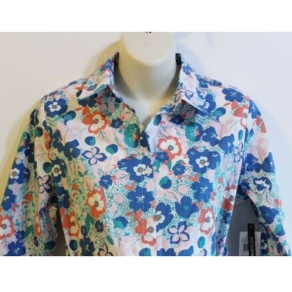 Flutter & Kick Maternity Floral Top Size L - Picture 2 of 5